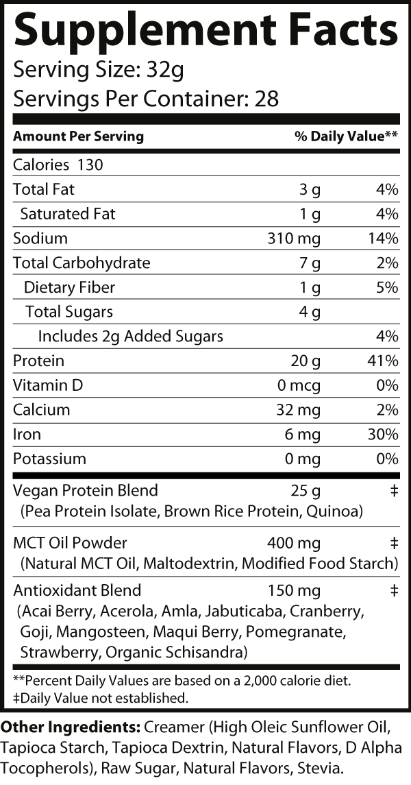 Native Plant Protien (Vanilla)