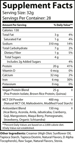 Native Plant Protien (Vanilla)